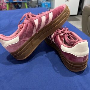 Adidas Gazelle Women's Pink Suede Sneakers